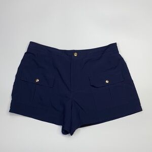 Liz & CO Navy Blue Swim Shorts Size 10